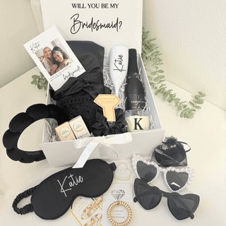 Build a Box Luxurious Gift Set - Black/White