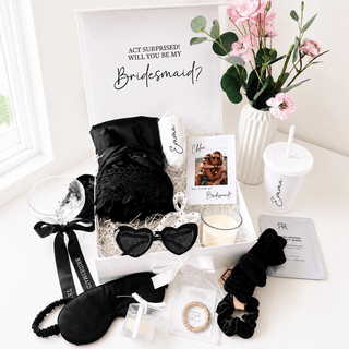 Build a Box Luxurious Gift Set - Black/White