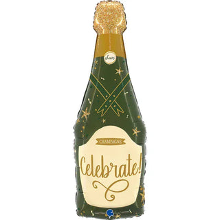 Celebrate Champagne Bottle Foil Balloon - 37 inch