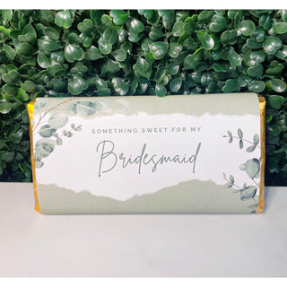 Bridal Party Galaxy Chocolate Bar - Sage