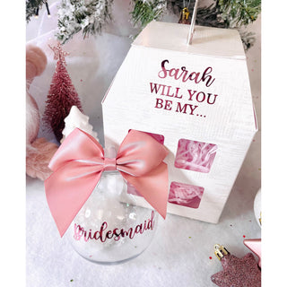Christmas Bauble Box - Christmas Proposal Gift Set