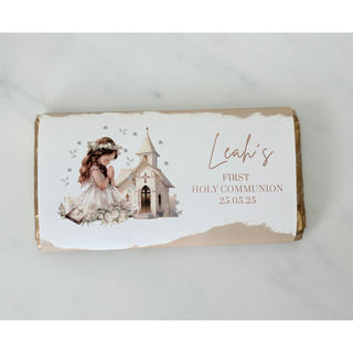 Communion - Personalised Galaxy Chocolate Bar