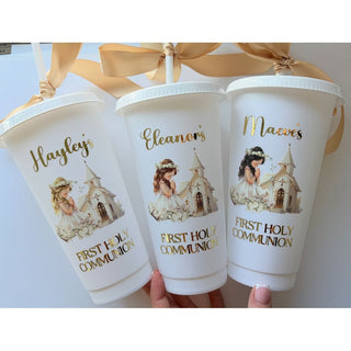 Communion - Personalised White Cold Cup
