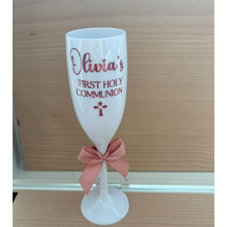 Communion - Personalised White Flute