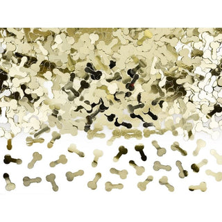 Confetti Penises Gold
