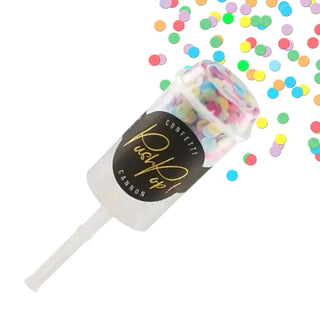 Confetti Push Pop Multicolour Cannon