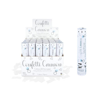Confetti Shooter White Paper 20cm