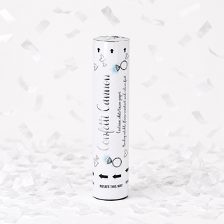 Confetti Shooter White Paper 20cm