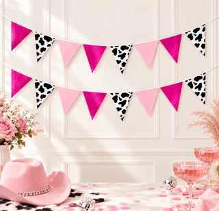 Cowgirl Print - Last Rodeo Bunting