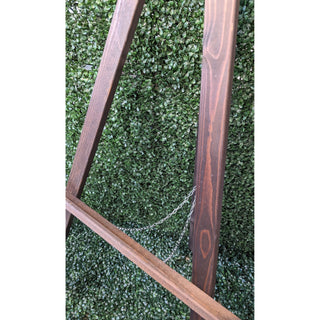 Dark Brown Wooden Easel - Rental