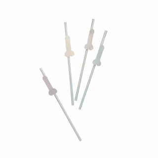 Disco D*ck Paper Straws - Pack of 16