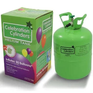 DISPOSABLE HELIUM CYLINDER (50 x 9" LATEX CAPACITY)