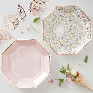 Ditsy Floral Plates - 8 Pack