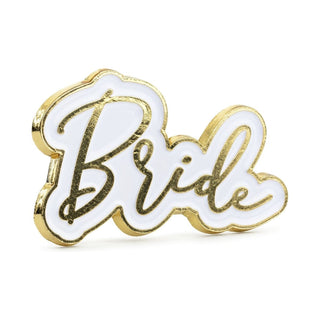 Enamel pin, Bride
