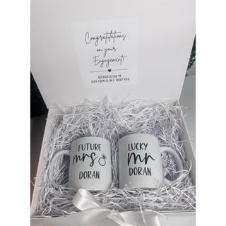 Engagement Gift Set - Mugs