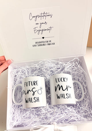 Engagement Gift Set - Mugs