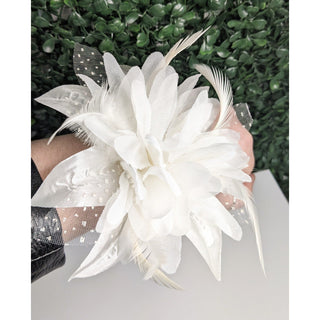 Floral Beaded Wrist Corsage