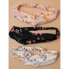 Floral Print Fabric Stretch Bandeau