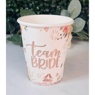 Floral Team Bride/Bride Tribe Cups (10)
