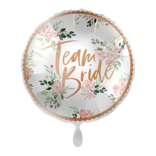 Floral Team Bride Hen Party Balloon