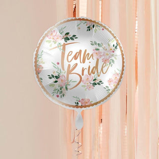 Floral Team Bride Hen Party Balloon