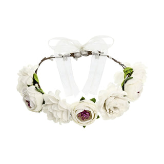 Flower Crown White, 17cm