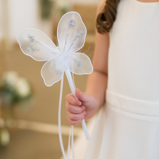 White Butterfly Wand