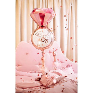 Foil balloon Ring, 41x72 cm, mix