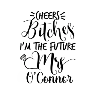 Future Mrs Personalised Sticker