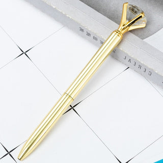 Gold Diamond Top Pen