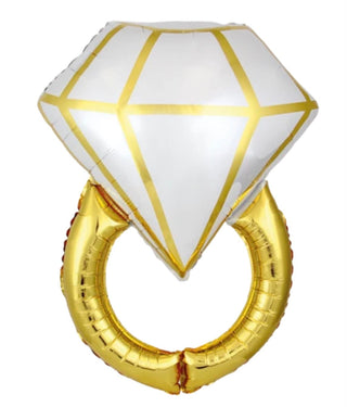Gold Ring Foil Balloon - 36 inch