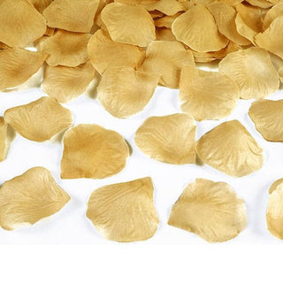 Gold rose petals - 100 pack