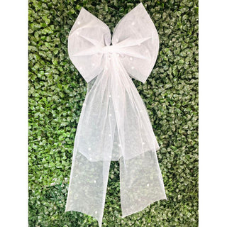 Luxury Hen Party Hair Bow with Pearl Detail