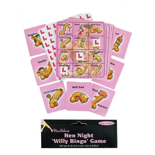 Hen Night Willy Bingo Game