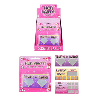 Hen Party - 3 Scratch Cards
