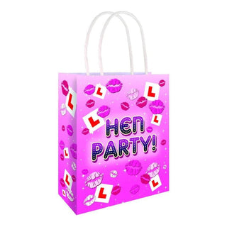 Hen Party L Plate Bag 22 X 18 X 8cm