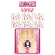 Hen Party - Stick the Willy on the Man 14 pc