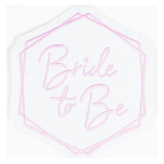 Iron on Patch, Pink Bride to be
