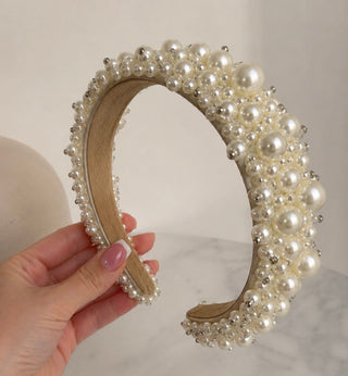 Ivory Pearl Headband