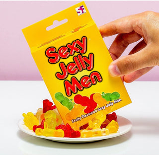 Jelly Sexy Men - Fruity Flavoured Novelty Sweets (120g)