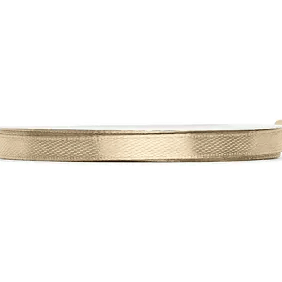 Light Gold Satin Ribbon - 6mm/25m