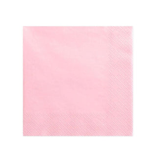 Light Pink 33cm 2 Ply Napkins x 16