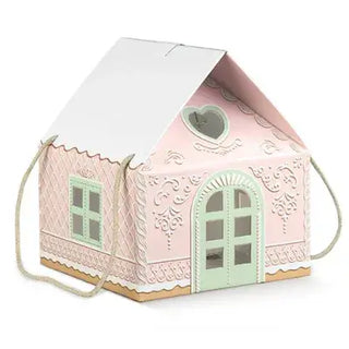Little Pink House with Handles