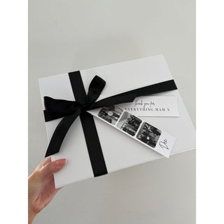 Luxe Ribbon Box with Photo Tag & Any Message