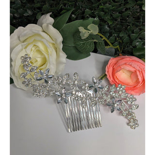 Luxury Bridal Hair Piece - Crystal