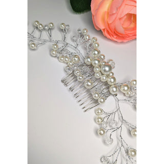 Luxury Bridal Hair Piece - Pearl
