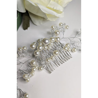 Luxury Bridal Hair Piece - Pearl