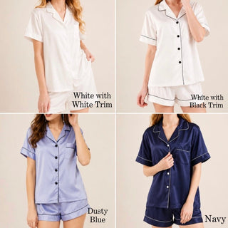 Luxury Short Satin Pyjama Set