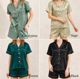 Luxury Short Satin Pyjama Set