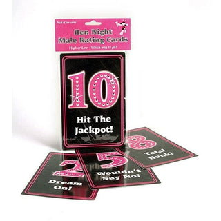 Male Rating Cards 10PK